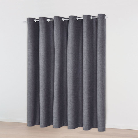 Monaco Double Width Eyelet Curtain Pepper Kmart Nz Monaco Double Width Eyelet Curtain, Do Eyelet Curtains Need To Be Double Width