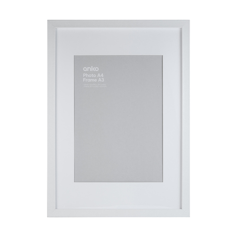 Frame Box A4 White Kmartnz Frame Box A4 White Kmartnz
