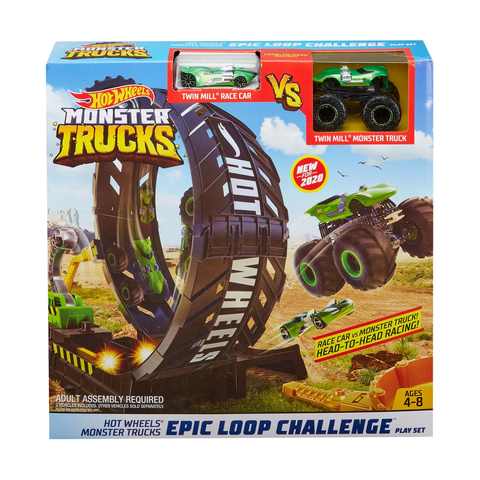 hot wheels monster truck set