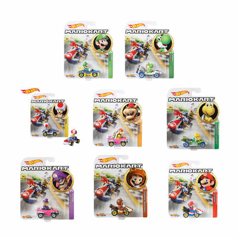 Hot Wheels Mario Kart - Assorted | KmartNZ
