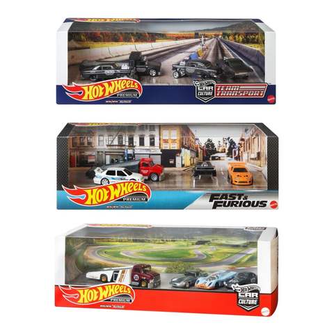 hot wheels nissan diorama set