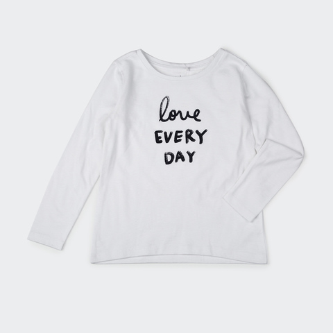 Long Sleeve Print Table T shirt - Kmart NZ