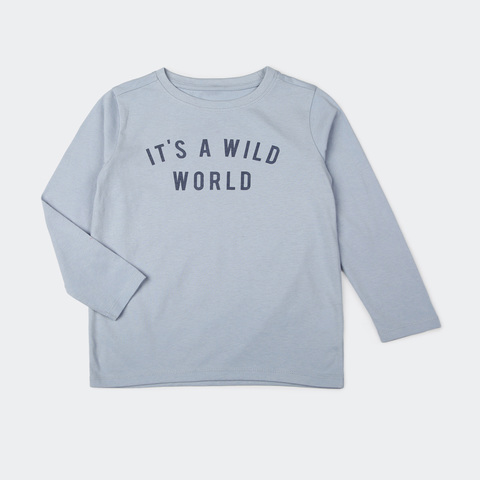 Long Sleeve Printed T shirt - Kmart NZ