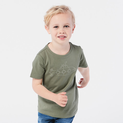 Chest Print T shirt - Kmart NZ