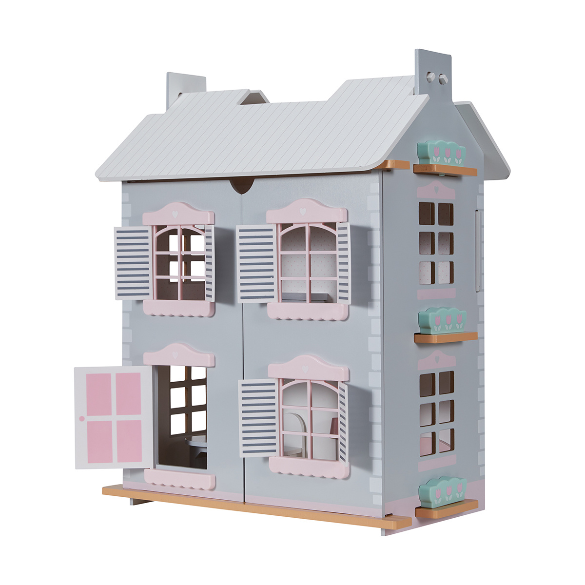 Wooden Cottage Dollhouse KmartNZ