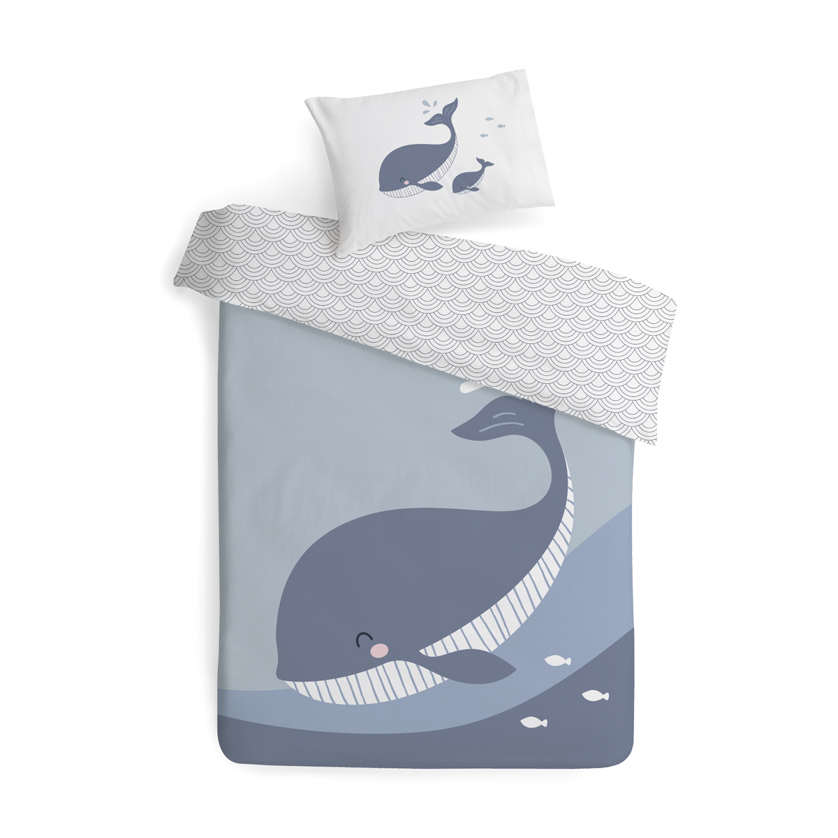 100 Percent Cotton Cot Quilt Cover Set Whale Kmartnz 100 Percent Cotton Cot Quilt Cover Set Whale