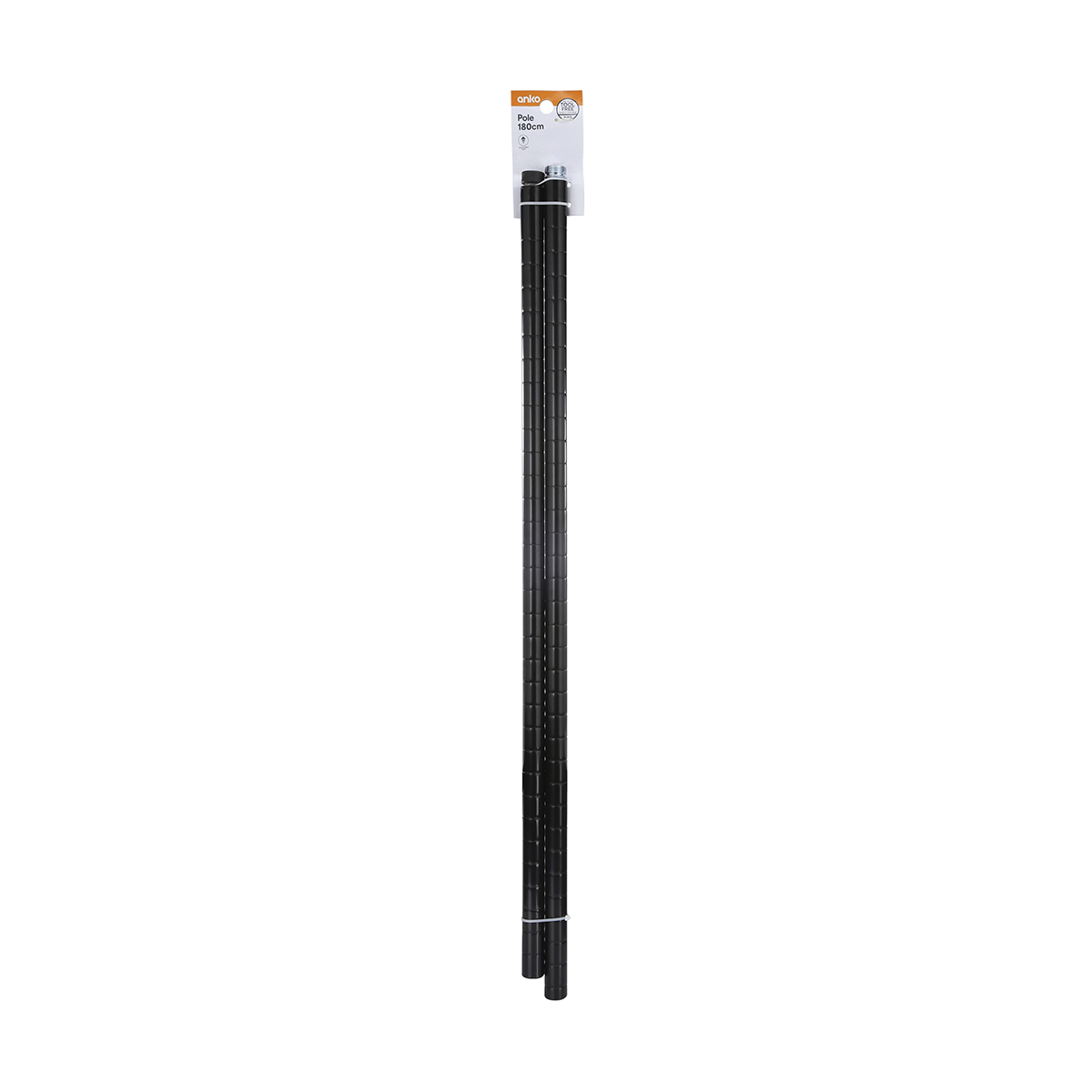 180cm Pole for Black Shelving Unit KmartNZ