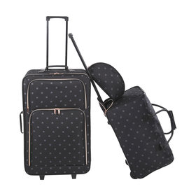 Luggage Travel Bags Backpacks Accessories Kmart Nz 3 Piece Polka Dot Luggage Set