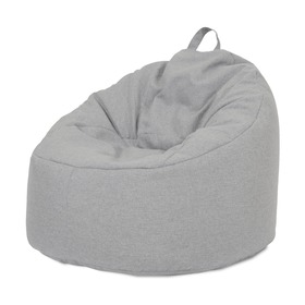 faux sherpa bean bag