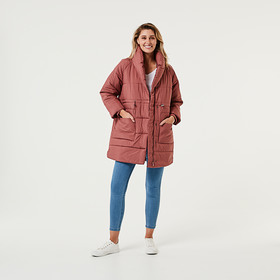 longline puffer jacket kmart